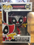 Funko Pop! Clown Deadpool #322 (Deadpool Playtime, Bobble-Head) - קופסה פגומה | בובת פופ דדפול ליצן