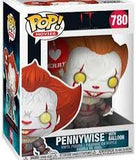 Funko Pop! Movies: IT Chapter Two - Pennywise with Red Balloon #780 Vinyl Figure - פאנקו פופ פניוויז עם בלון
