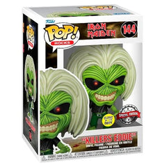 Funko Pop! Killers Eddie #144 (GITD, Hot Topic Exclusive, Iron Maiden) | בובת פופ אדי קילרס