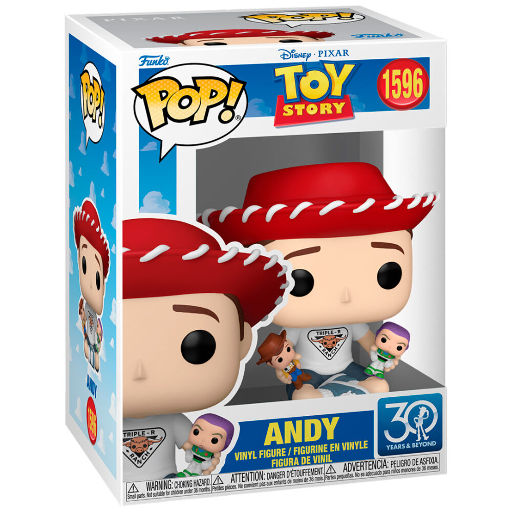 Funko Pop! Andy #1596 | בובת פופ אנדי צעצוע של סיפור