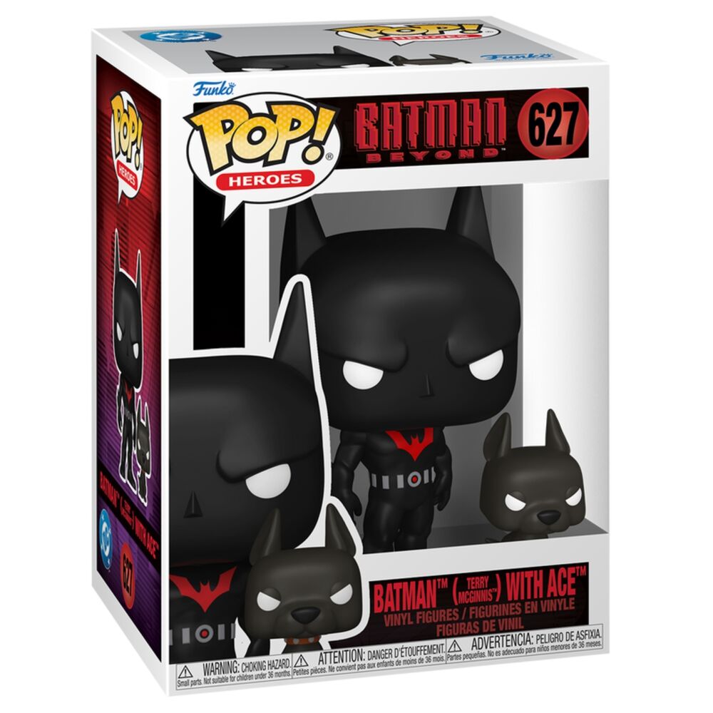 Funko Pop! Batman Terry McGinnis with Ace #627 | בובת פופ באטמן מעבר