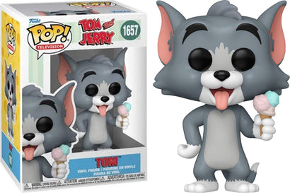 פופ טום וג'רי - טום אוחז גלידה - Funko Pop TV Tom and Jerry Tom #1657 | Funko Pop! טום וג'רי - טום אוחז גלידה - Funko Pop TV Tom and Jerry Tom #1657 | Hapopionerit