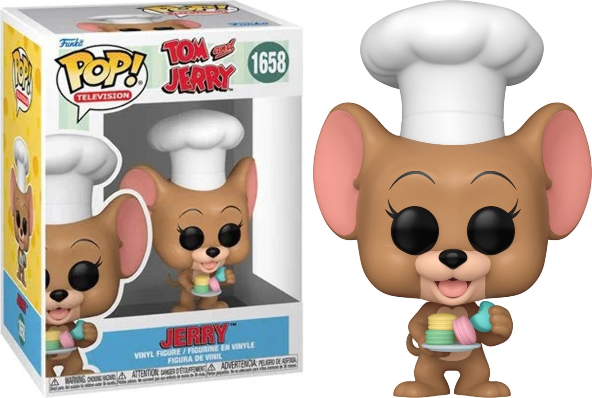 פופ טום וג'רי - ג'רי - Funko Pop TV Tom and Jerry Tom #1658 | Funko Pop! טום וג'רי - ג'רי - Funko Pop TV Tom and Jerry Tom #1658 | Hapopionerit
