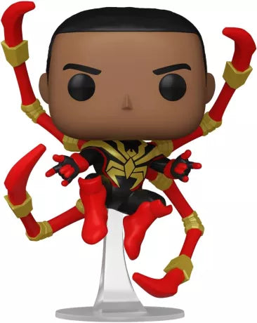 Funko Pop! Marvel: Miles Morales (Iron Spider) #1448 [CHASE Variant] | פאנקו פופ מיילס מוראלס איירון ספיידר - גרסת צ'ייס נדירה