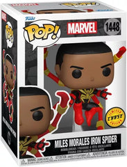 Funko Pop! Marvel: Miles Morales (Iron Spider) #1448 [CHASE Variant] | פאנקו פופ מיילס מוראלס איירון ספיידר - גרסת צ'ייס נדירה