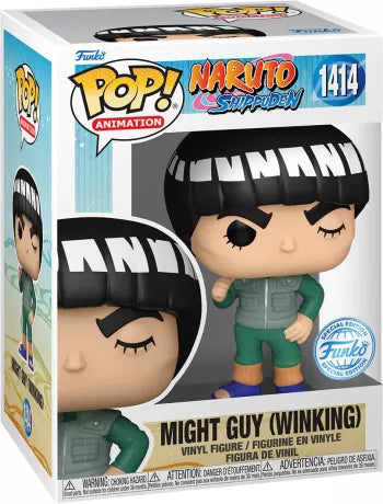 Funko Pop! Anime: Naruto Shippuden - Might Guy Winking (Exclusive) #1414 | Hapopionerit