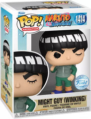 Funko Pop! Anime: Naruto Shippuden - Might Guy Winking (Exclusive) #1414 | Hapopionerit