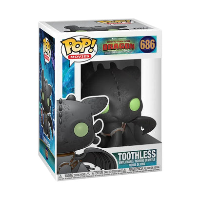 Funko Pop Toothless #686 – הדרקון חסר השן | דמות אספנות How to Train Your Dragon | Hapopionerit