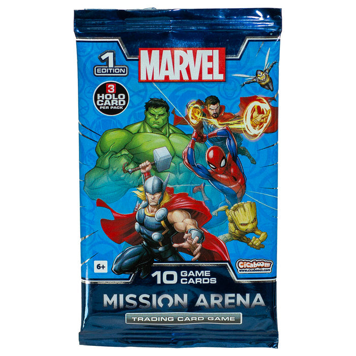 Marvel Mission Arena Booster Pack front