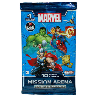 Marvel Mission Arena Booster Pack front