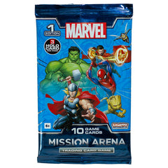 Marvel Mission Arena Booster Pack front