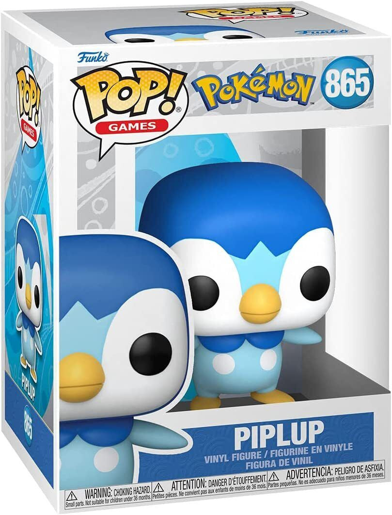 Funko Pop! Piplup #865 | בובת פופ פוקימון פיפלאפ