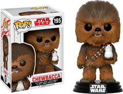 Funko Pop Chewbacca with Porg 195 box