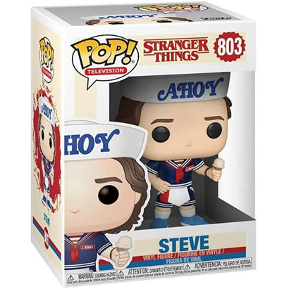 Funko Pop! TV: Stranger Things - Steve Ahoy #803 | פאנקו פופ סטיב אהוי