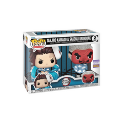 Funko Pop! Tanjiro Kamado & Sakonji Urokodaki 2-Pack