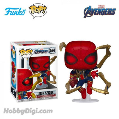 Funko Pop Iron Spider 574 box